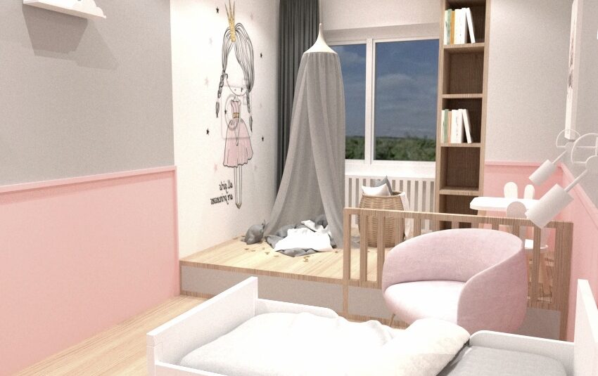 Pokój małej księżniczki
