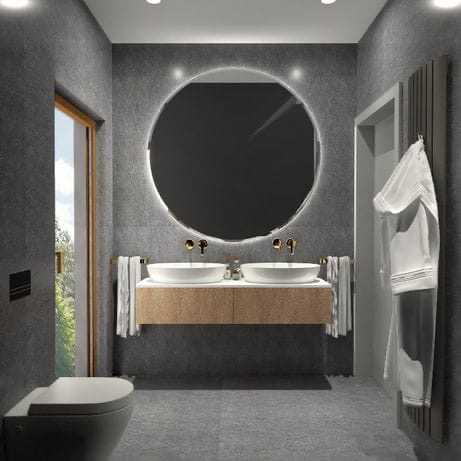 Łazienka w 2 odsłonach